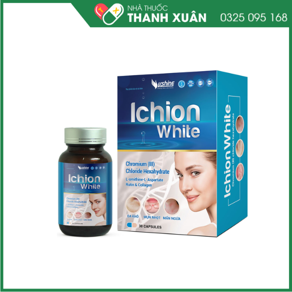 Ichion White hỗ trợ bảo vệ gan, tăng cường chức năng gan